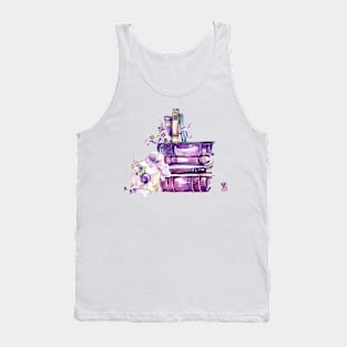 Unleash Your Love for Purple Books Tank Top